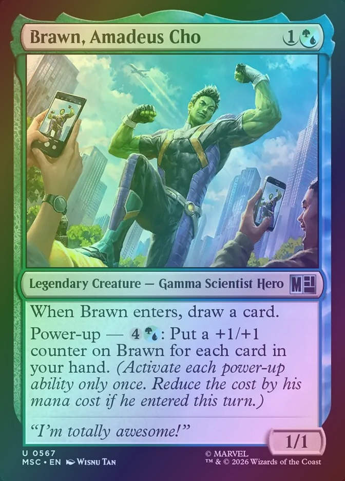 Brawn, Amadeus Cho (MSC) (567) / Foil