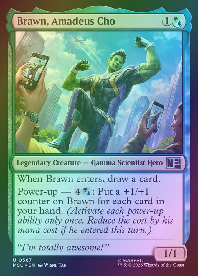 Brawn, Amadeus Cho (MSC) (567) / Foil