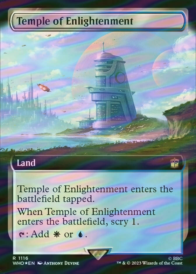 Temple of Enlightenment (WHO) (1116) / Extended Art / Surge Foil