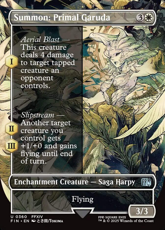 Summon: Primal Garuda (FIN) (360) / Borderless