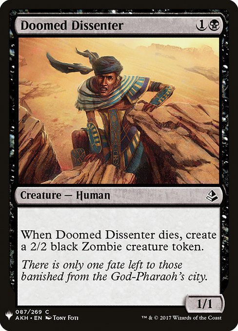 Doomed Dissenter (PLST) (AKH-87)