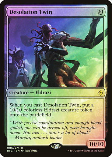 Desolation Twin (BFZ) (6) / Foil