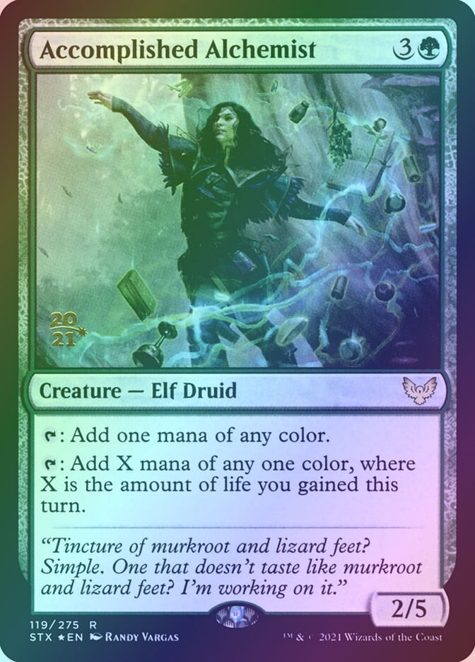 Accomplished Alchemist (PSTX) (119s) / Foil