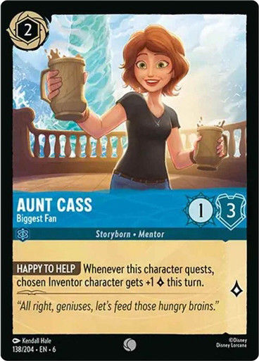 Aunt Cass - Biggest Fan (LOR_AZU)