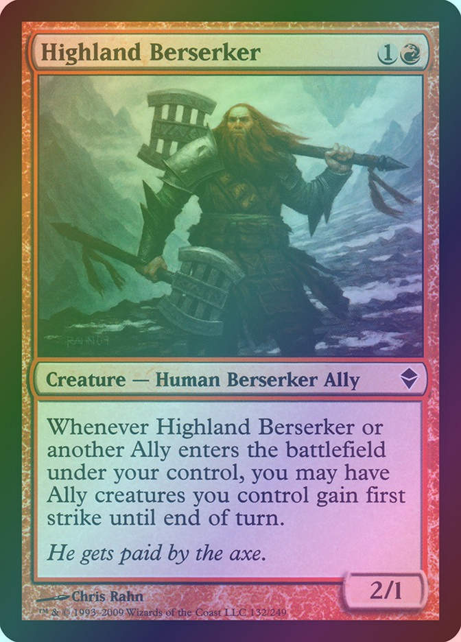 Highland Berserker (ZEN) (132) / Foil