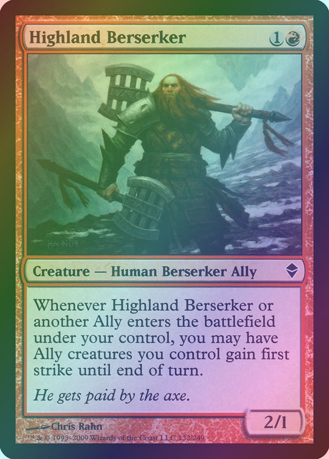 Highland Berserker (ZEN) (132) / Foil