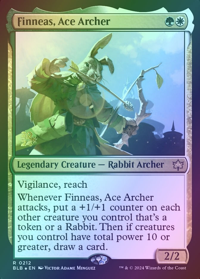 Finneas, Ace Archer (PBLB) (212s) / Foil