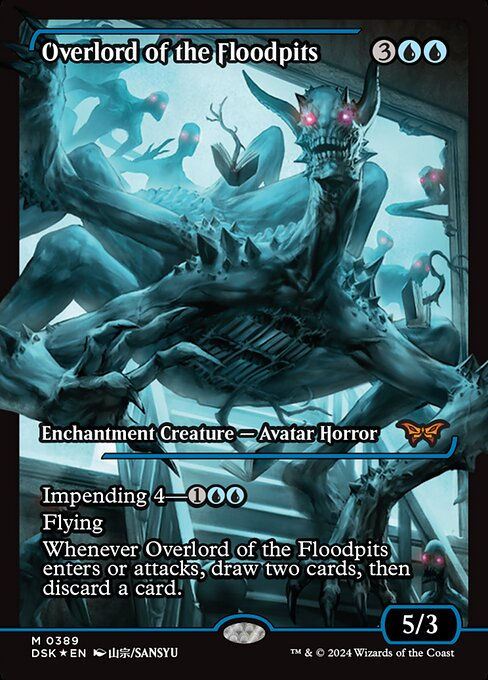 Overlord of the Floodpits (DSK) (389) / Showcase Foil EN
