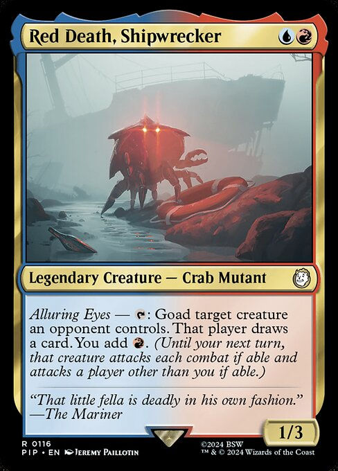 Red Death, Shipwrecker (pip) (116)