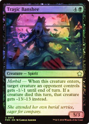 Tragic Banshee (FDN) (73) / Foil