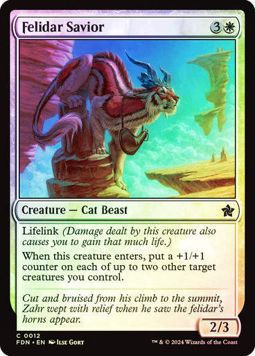 Felidar Savior (FDN) (12) / Foil