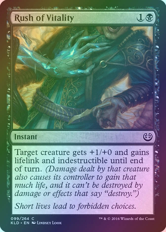 Rush of Vitality (KLD) (99) / Foil