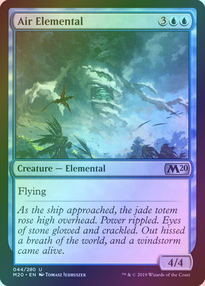 Air Elemental (M20) (44) / Foil
