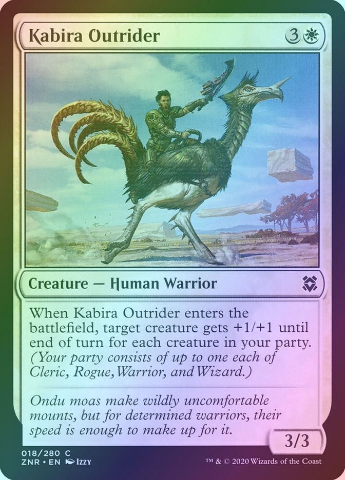 Kabira Outrider (ZNR) (18) / Foil