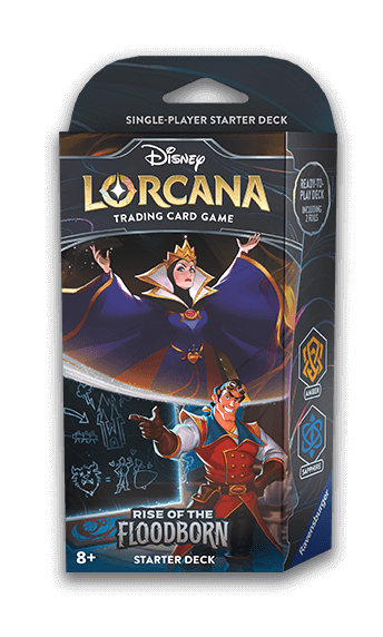 Lorcana: Rise Of The Floodborn Starter Deck - The Queen and Gaston (LorcanaSet2)