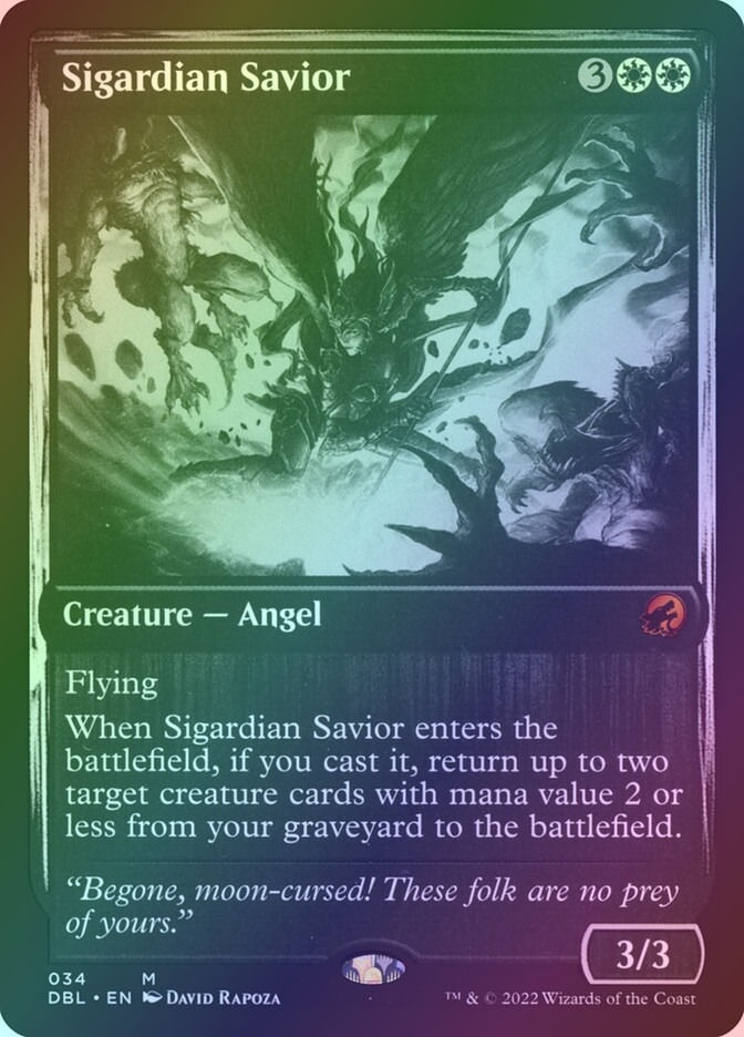 Sigardian Savior (DBL) (34) / Foil