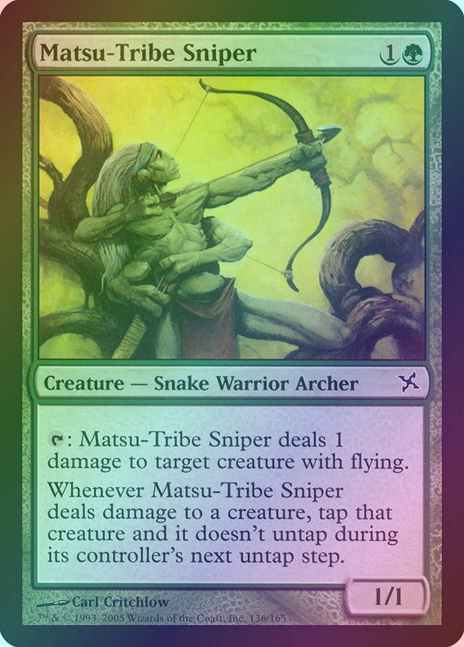 Matsu-Tribe Sniper (BOK) (136) / Foil