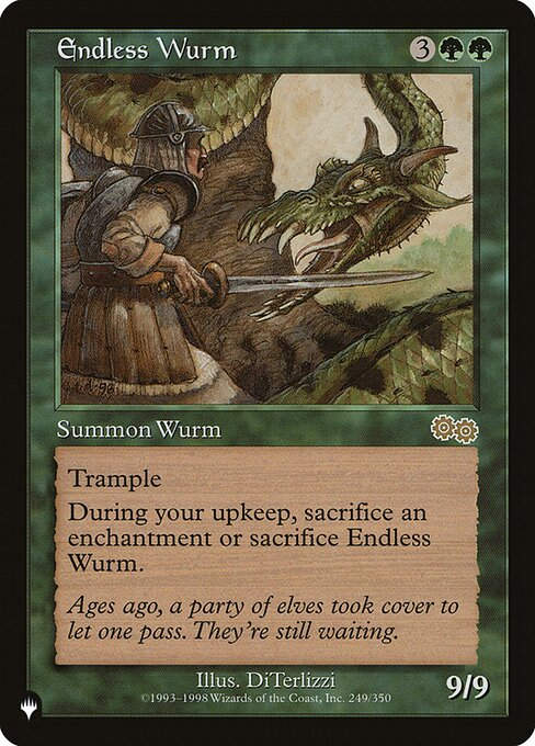 Endless Wurm (PLST) (USG-249)