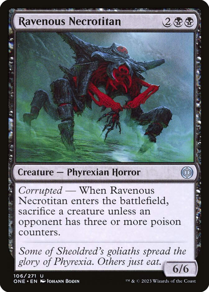 Ravenous Necrotitan (ONE) (106)