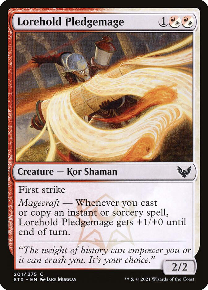 Lorehold Pledgemage (STX) (201)