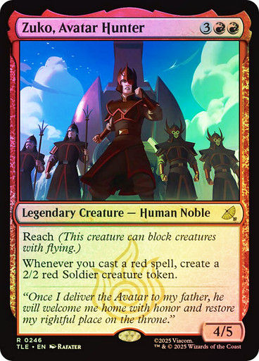 Zuko, Avatar Hunter (TLE) (246) / Foil