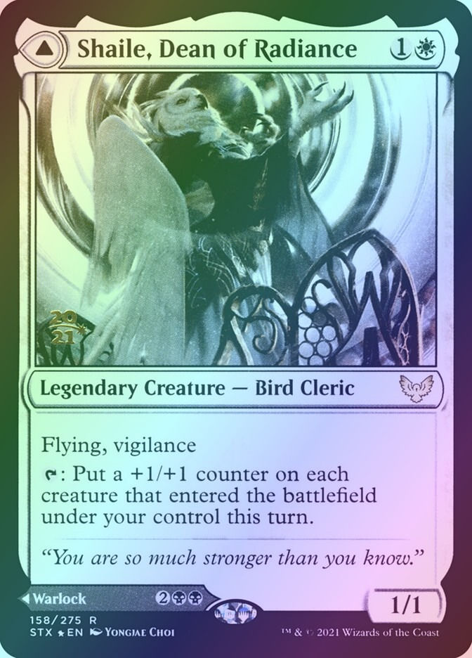 Shaile, Dean of Radiance // Embrose, Dean of Shadow (PSTX) (158s) / Foil — cara 1 de 2