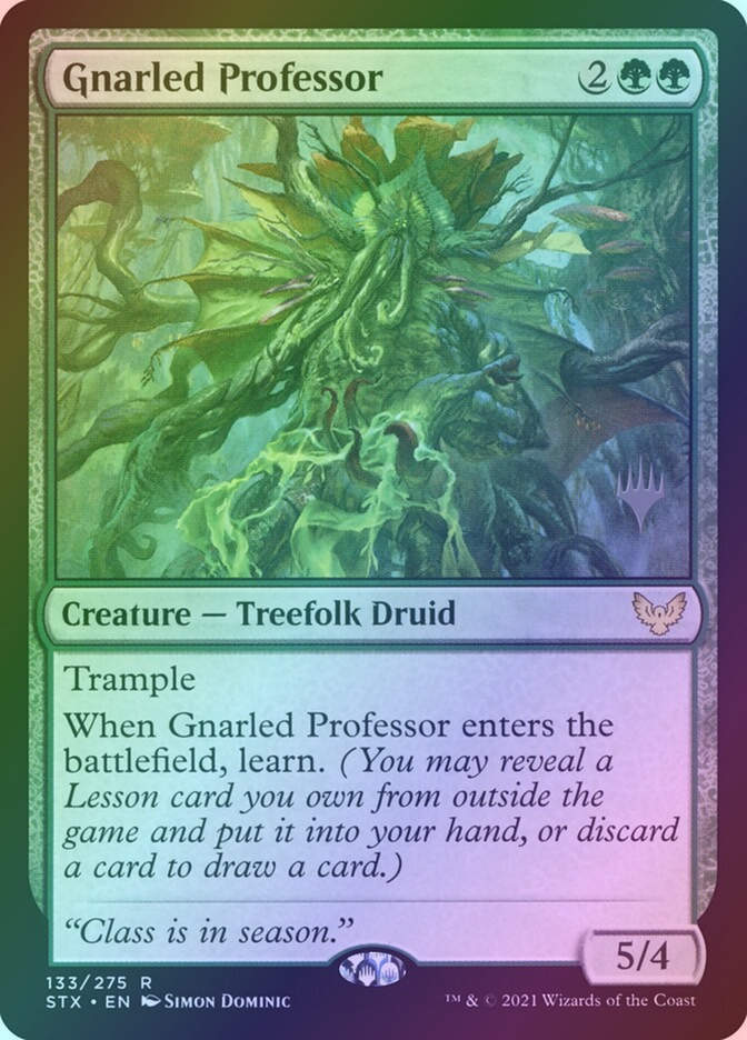 Gnarled Professor (PSTX) (133p) / Foil