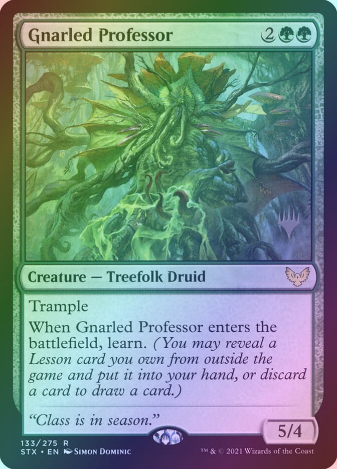Gnarled Professor (PSTX) (133p) / Foil
