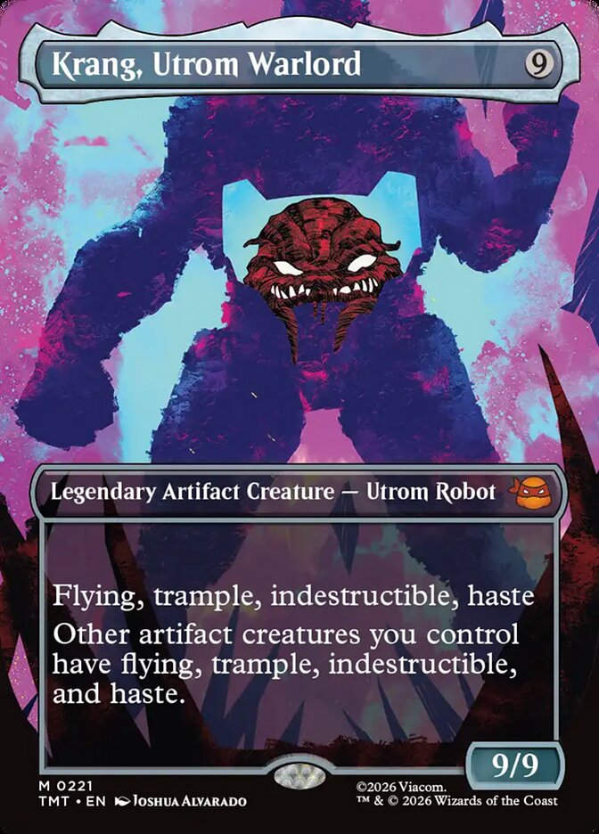Krang, Utrom Warlord (TMT) (221) / Borderless