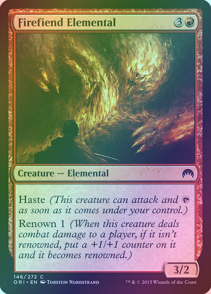 Firefiend Elemental (ORI) (146) / Foil
