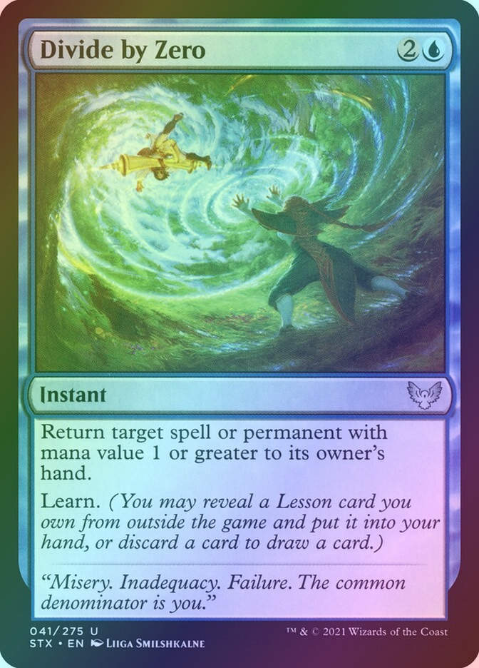 Divide by Zero (STX) (41) / Foil