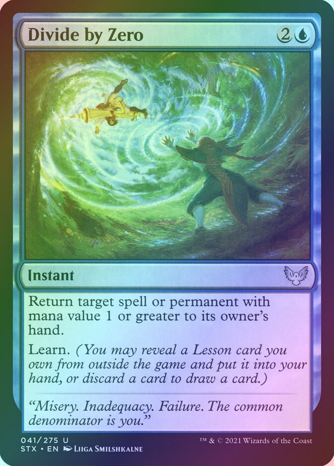 Divide by Zero (STX) (41) / Foil