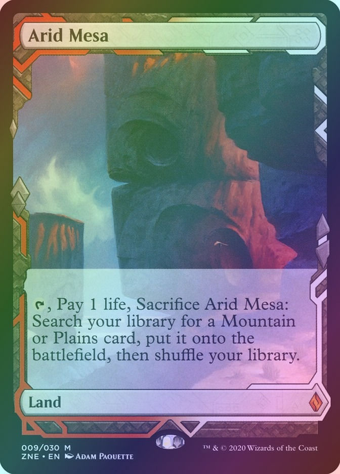 Arid Mesa (ZNE) (9) / Foil