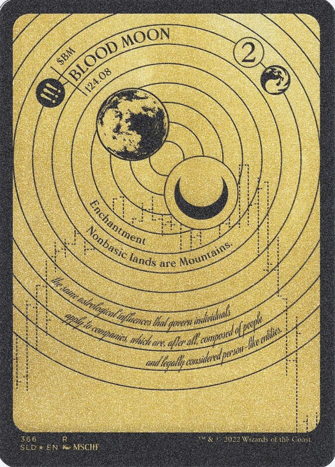 Blood Moon (SLD) (366) / Foil Etched
