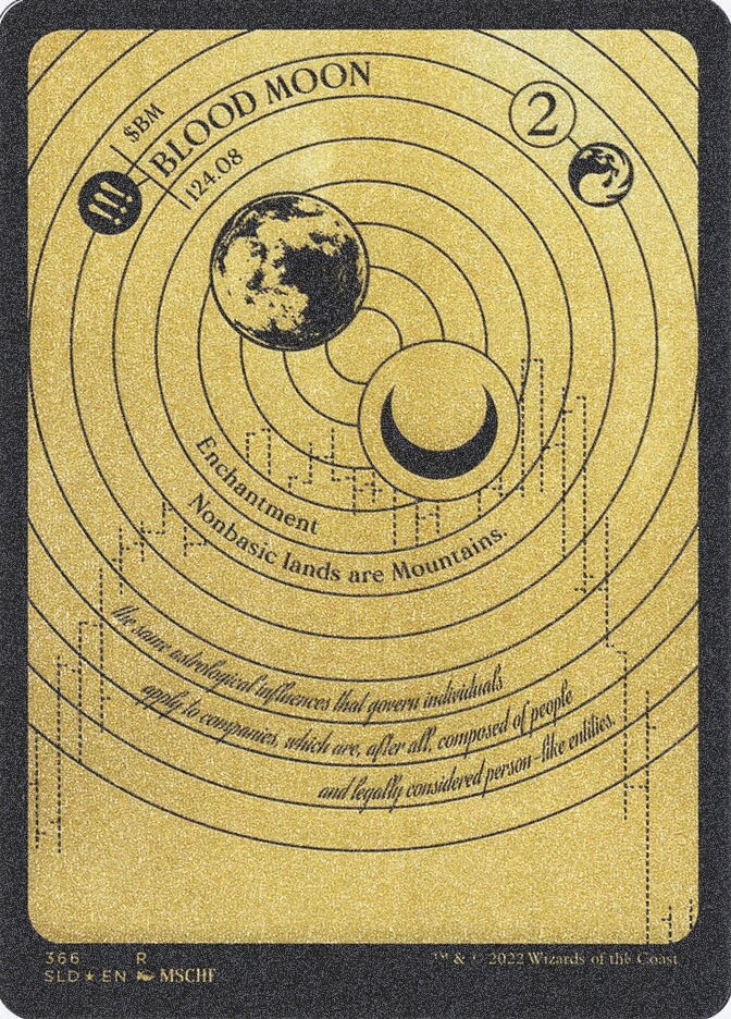 Blood Moon (SLD) (366) / Foil Etched