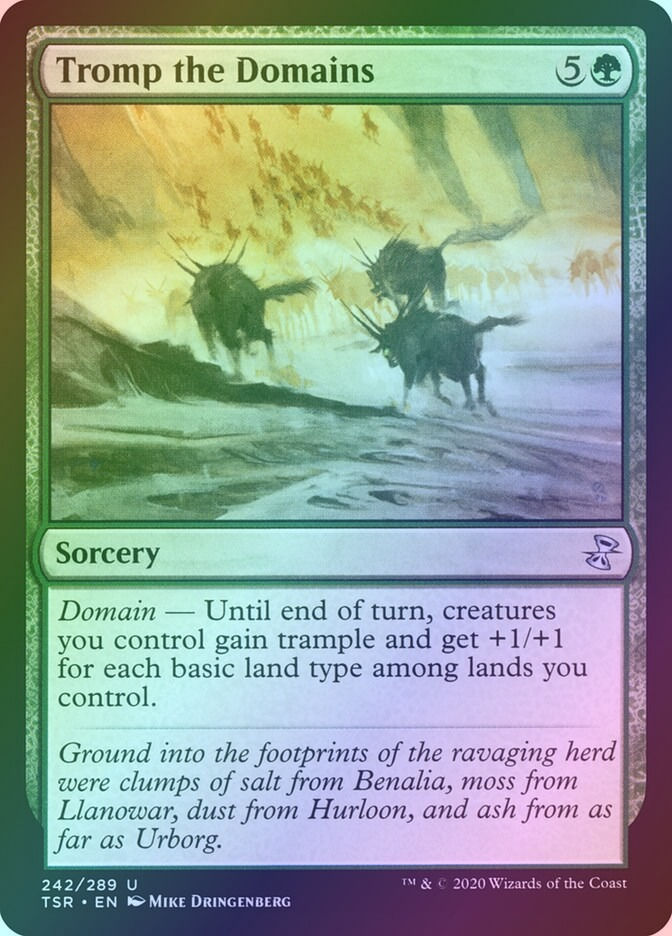 Tromp the Domains (TSR) (242) / Foil