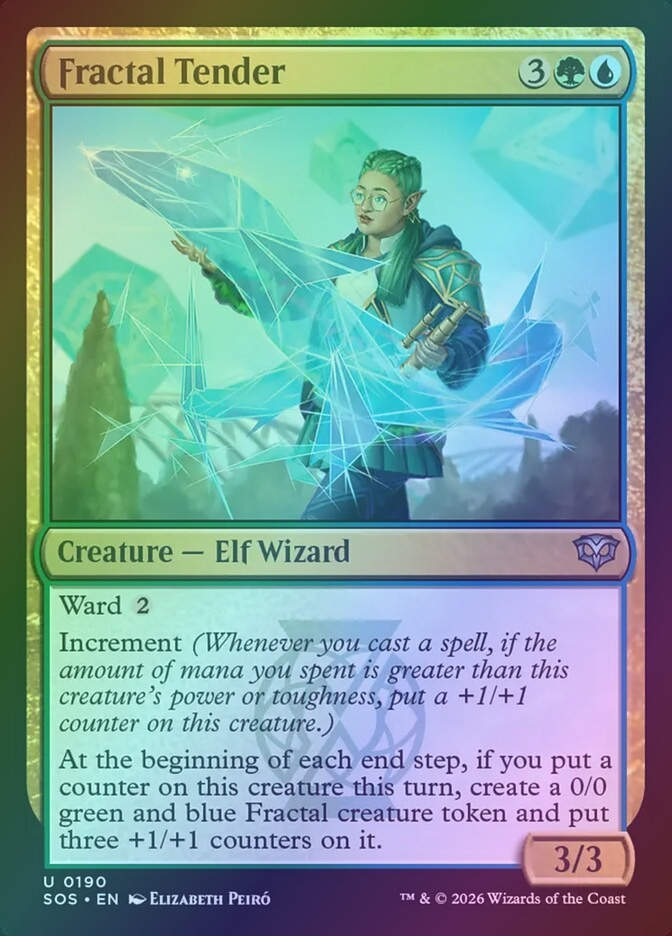 Fractal Tender (SOS) (190) / Foil