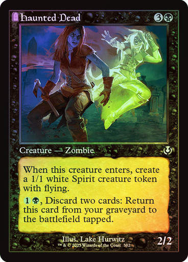 Haunted Dead (INR) (382) / Foil Retro