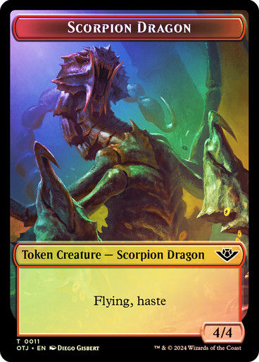 Scorpion Dragon // Treasure (TOTJ) / Foil — cara 1 de 2