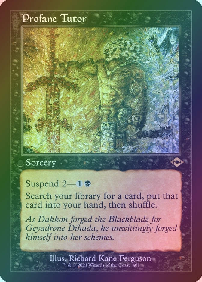 Profane Tutor (MH2) (401) / Foil