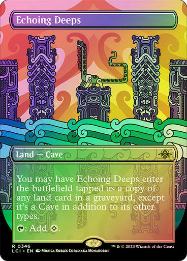 Echoing Deeps (lci) / Borderless / Foil