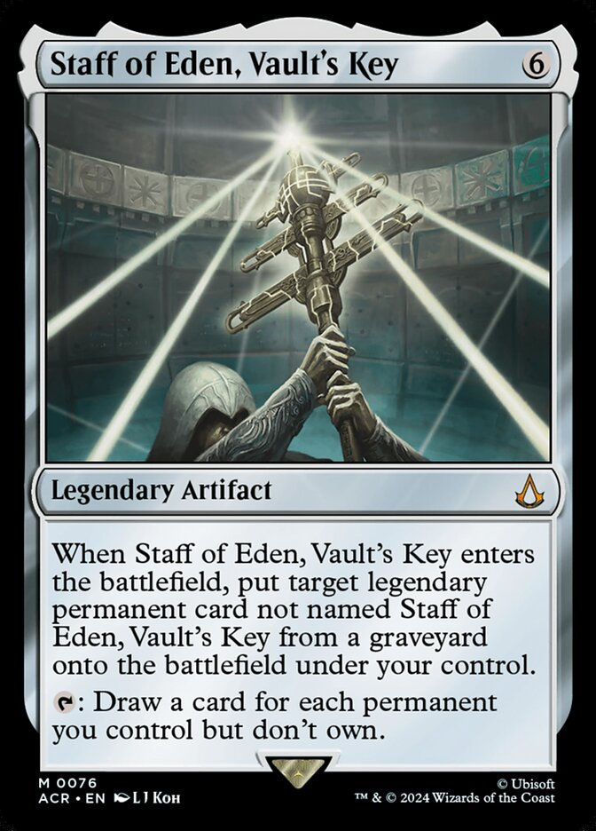 Staff of Eden, Vault's Key (ACR) (76)