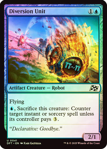 Diversion Unit (DFT) (41) / Foil