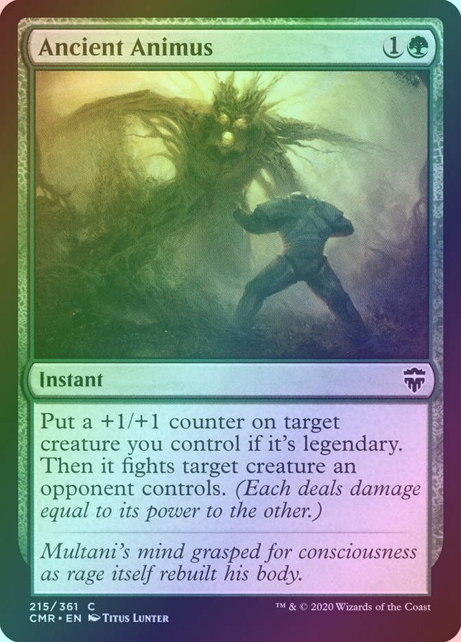 Ancient Animus (CMR) (215) / Foil