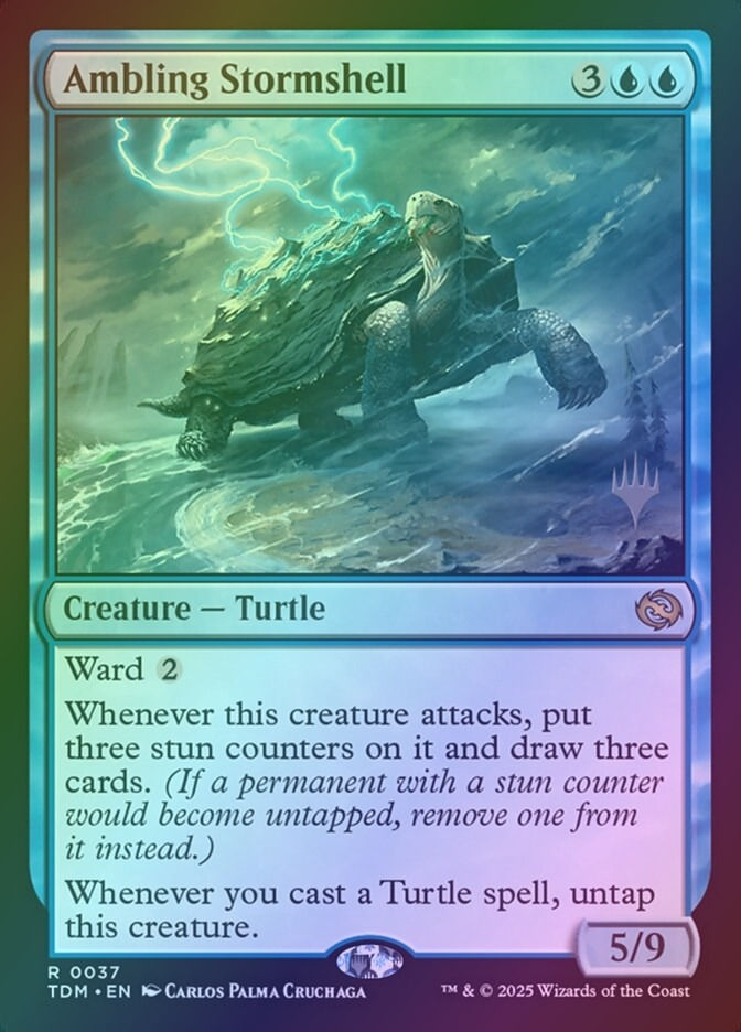 Ambling Stormshell (PTDM) (37p) / Foil