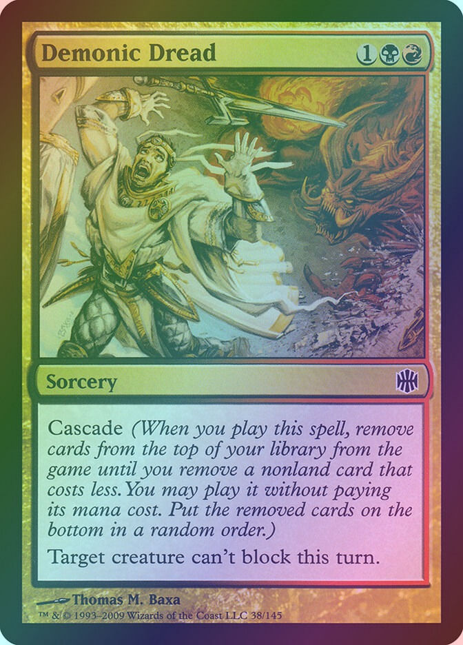 Demonic Dread (ARB) (38) / Foil