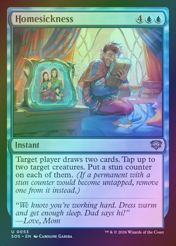 Homesickness (SOS) (53) / Foil