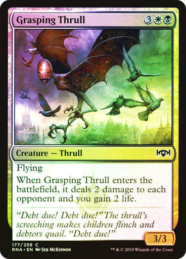 Grasping Thrull (RNA) (177) / Foil