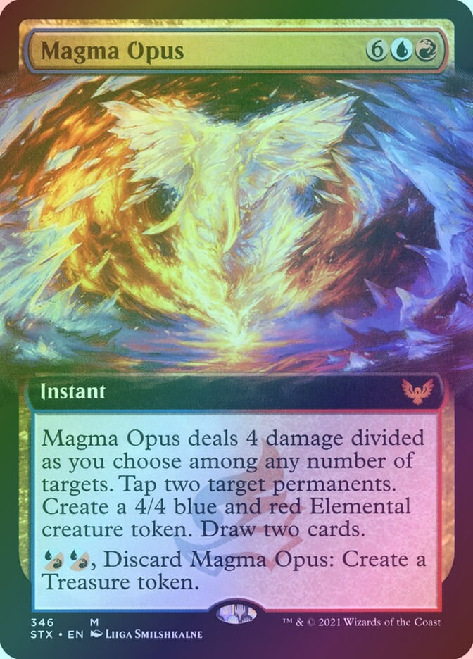 Magma Opus (STX) (346) / Extended Art / Foil