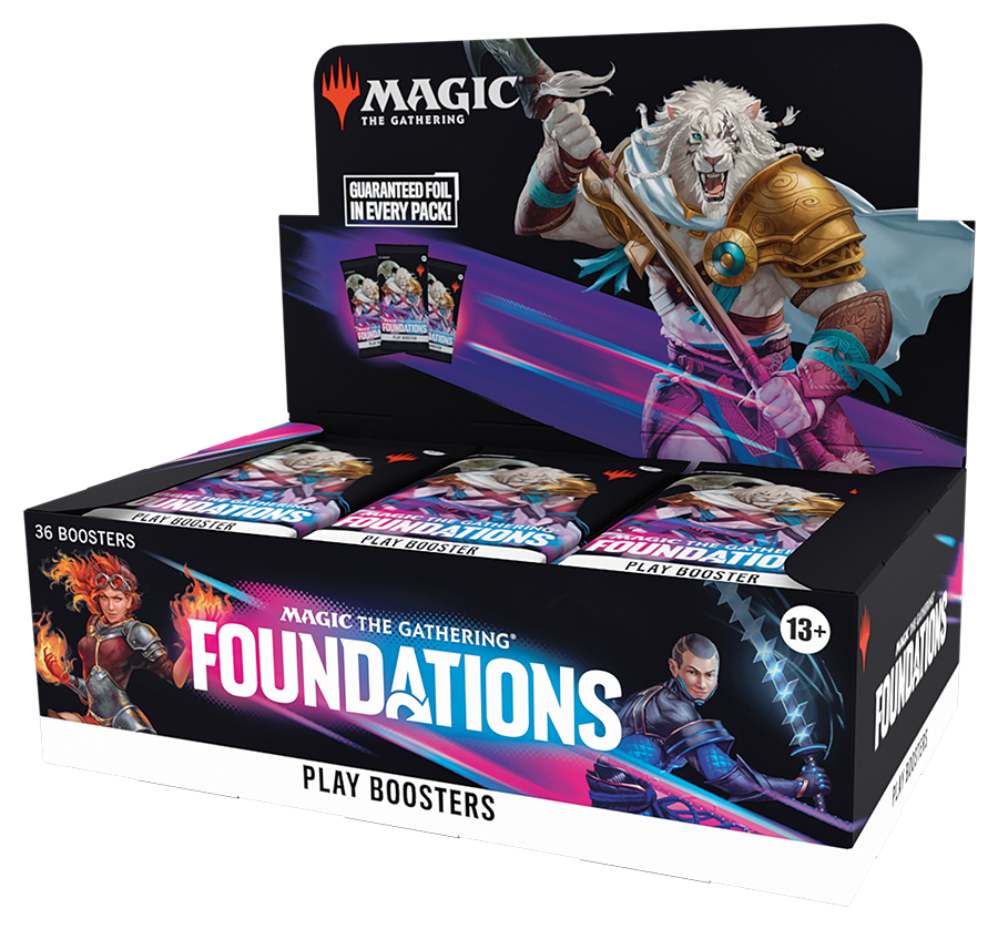 Magic: The Gathering Foundations Play Booster Display — cara 2 de 2